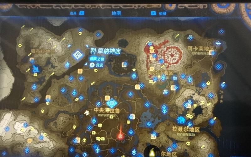 塞尔达传说荒野之息新手路线？-塞尔达 新手村 祠堂