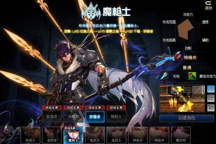 dnf魔枪士四个职业哪个职业可玩性高，已经有了不灭战神。其他三个哪个好玩点？-dnf魔枪士哪个职业好