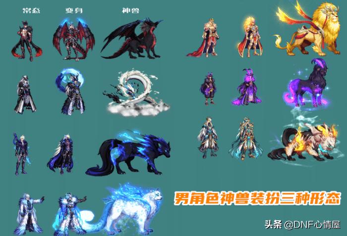 dnf神兽天空如何变换？-dnf神兽