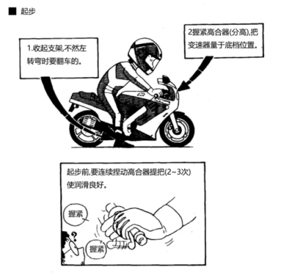新手开摩托车怎么开？新手摩托视频教程