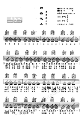 吉他万能扫弦流行歌曲？新手那些花儿吉他教学