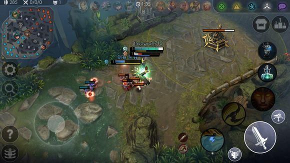 与王者荣耀英雄都相似的游戏？虚荣vainglory新手