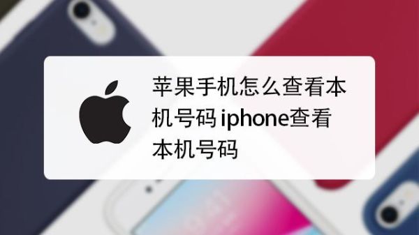 苹果手机刚换的手机号码怎么看到本机号码？查看新手机号码