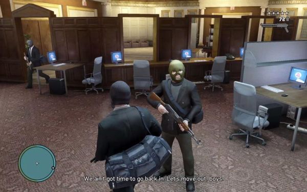 gta4抢银行任务流程？gtaol新手教学抢劫