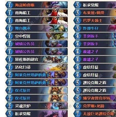 戴佳伟德鲁伊卡组？德鲁伊新手套牌组合