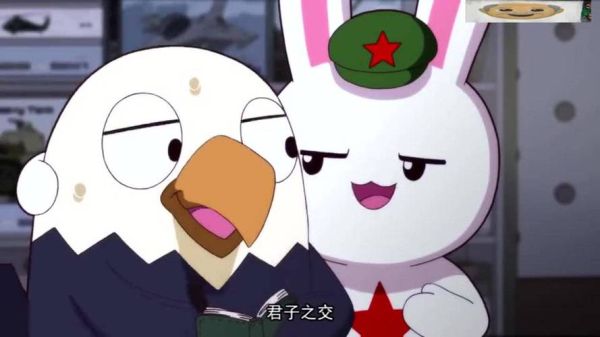 鹰酱与兔子代表了什么？mc新手动画兔子的革命