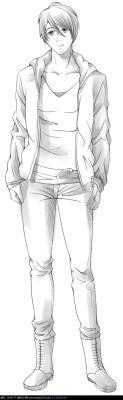 为什么男孩子比较喜欢画漫画人物？新手画动漫男性全身