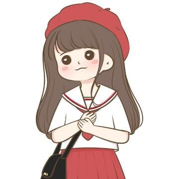 学而思和涂重点哪个好？唯美小清新手绘插画图片女生头像女生头像