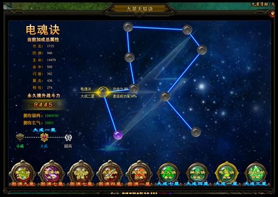 九星天辰诀推倒顺序？最新手游天辰诀