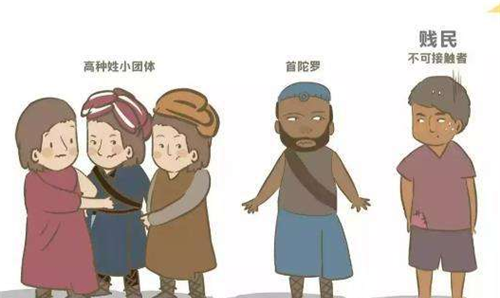 印度人种姓和肤色区别？血源 新手 职业