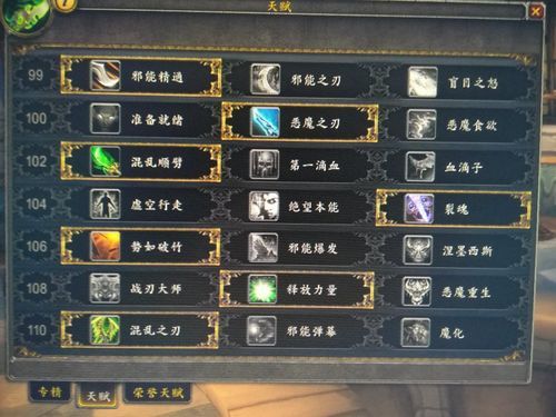 恶魔猎手9.1浩劫天赋加点？魔化dh新手