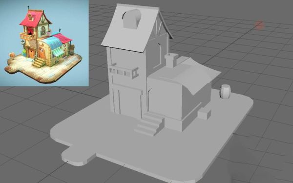e3d建模入门教程？模型场景新手