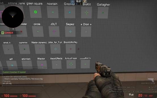 csgo单点准星怎么设置？csgo新手准星