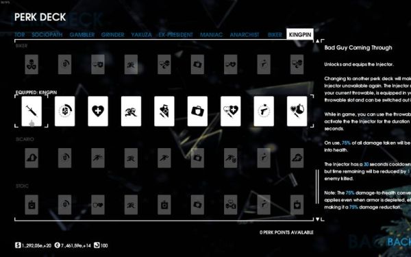 payday2怎么死都死不掉了天赋牌组？payday2新手天赋怎么点