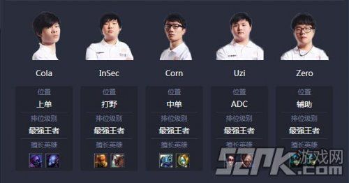 s4lpl英雄联盟职业选手名单？lols4新手打野英雄