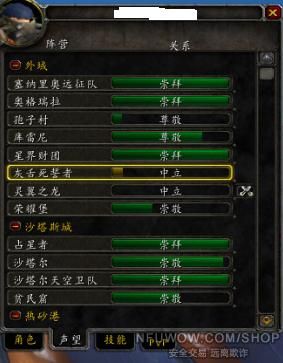 现在怎么冲侏儒阵营声望啊？侏儒新手村