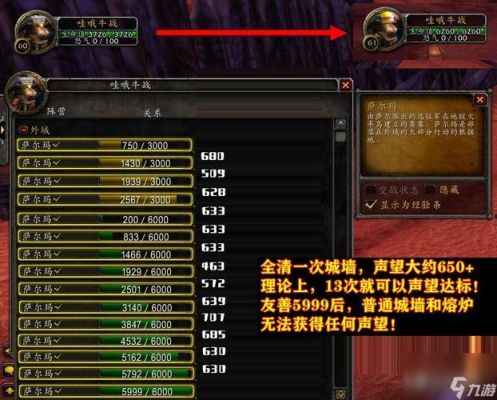 3.13外域各声望附魔雕文？幻魔之眼新手卡