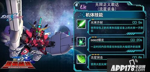 SD敢达无限正义材料分别在几号机？sd敢达新手s机
