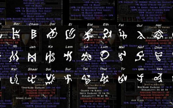 暗黑2热情符文公式？-暗黑2新手符文