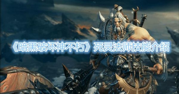 死灵法师攻略详细介绍？-新手死灵法师