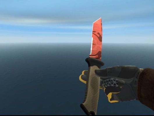 csgo烫手刀熊刀怎么选？-新手学蝴蝶刀选刀