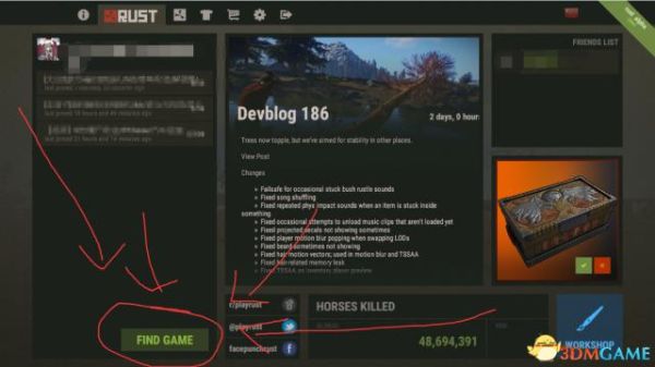 rust怎么找刚开了几个小时的服？-新版rust2017新手攻略