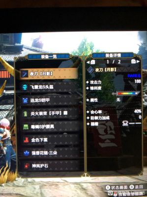 怪物猎人x刚到上位，什么太刀好用一点，穿什么装备好？-怪物猎人2新手太刀装备