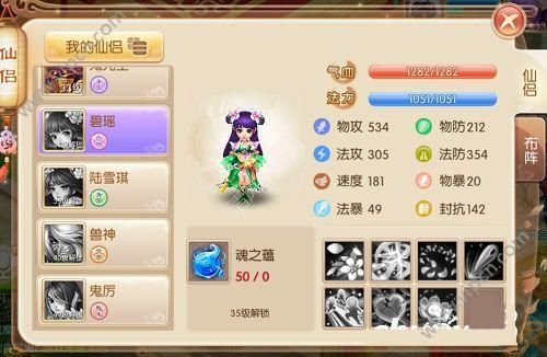 青云8阵灵，用哪个组合比较好？-梦幻诛仙新手用什么仙侣