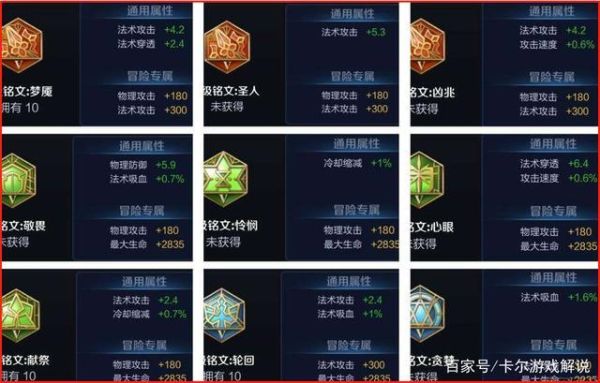 新手号怎么弄满级铭文？-新手王者买什么铭文