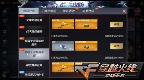 cf手游签到兑换券有什么用？-cf手游新手换购什么好处