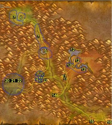 魔兽20-30升级路线？-魔力怀旧服新手卡