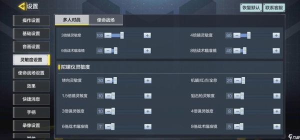 cod手游灵敏度最佳设置？-cod 新手