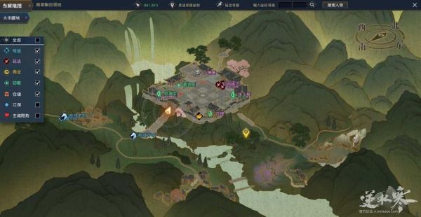 逆水寒大盗玩法？-领地人生mmo 新手 地图