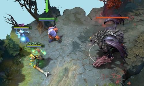 《dota》一级怎么打肉山？-新手打肉山的视频教程