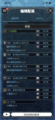弓箭毕业最佳配装？-怪物猎人弓箭新手配装