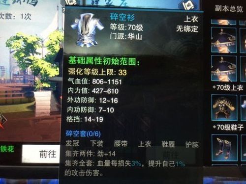 楚留香手游华山PVE装备怎么得？-楚留香华山派新手攻略