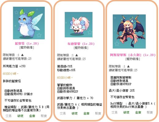 宠物养成手游排行榜前十名？-怪物猎人物语新手推荐宠物