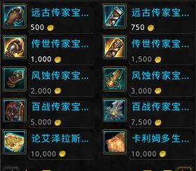 WOW传家宝怎么得,求详细方法,新手？-新手怎么购买传家宝