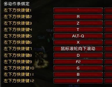 魔兽世界亚服按键设置？-魔兽世界新手键位