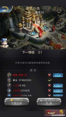 乱世王者40到45升堡条件？-乱世王者新手攻略主城