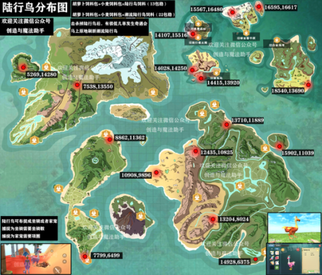 创造与魔法潮流陆行鸟必出位置？-创造与魔法哪个新手岛有陆行鸟