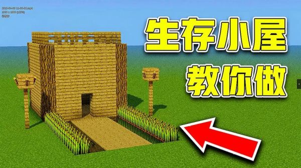 创魔新手家园怎么建造？-新手我的世界生存建筑教学视频