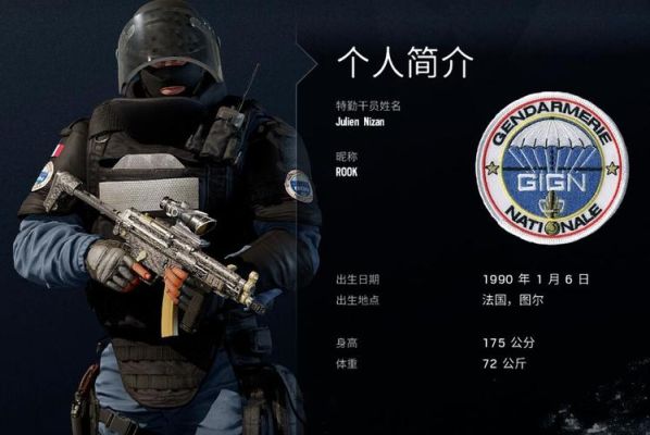 彩六干员技能介绍？-彩虹6号围攻新手干员介绍