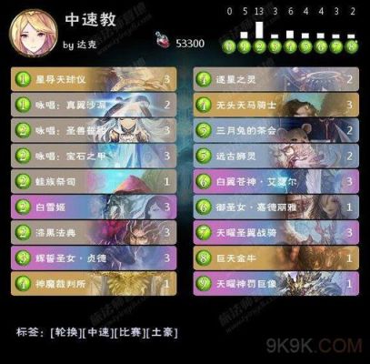 影之诗2023卡组推荐？-影之诗官新手牌组代码