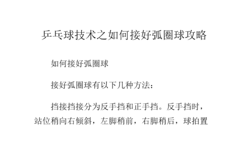 弧圈球结合快攻打法？-新手快攻战