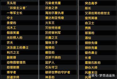 2021年魔兽世界新手适合什么职业？-dnf魔兽新手推荐职业