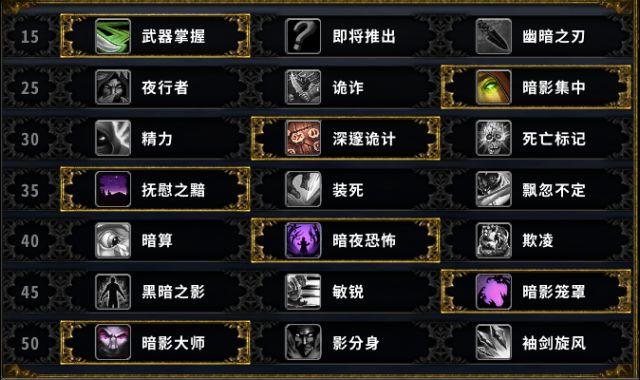 wlk敏锐贼pvp连招手法？-新手潜行者连击
