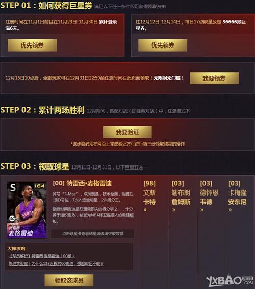 nba2kol2新号都能领什么？-2019nba2kol2新手巨星五选一