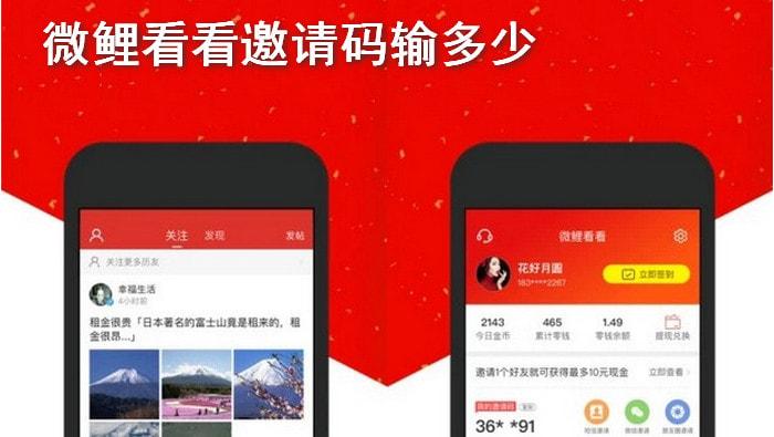 有什么软件推广可以赚钱？-微鲤看看新手邀请码