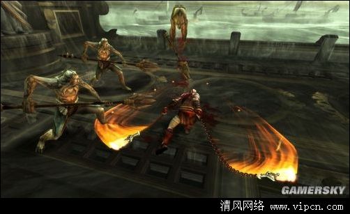 psp战神斯巴达之魂秘籍？-新手拿喷气大剑